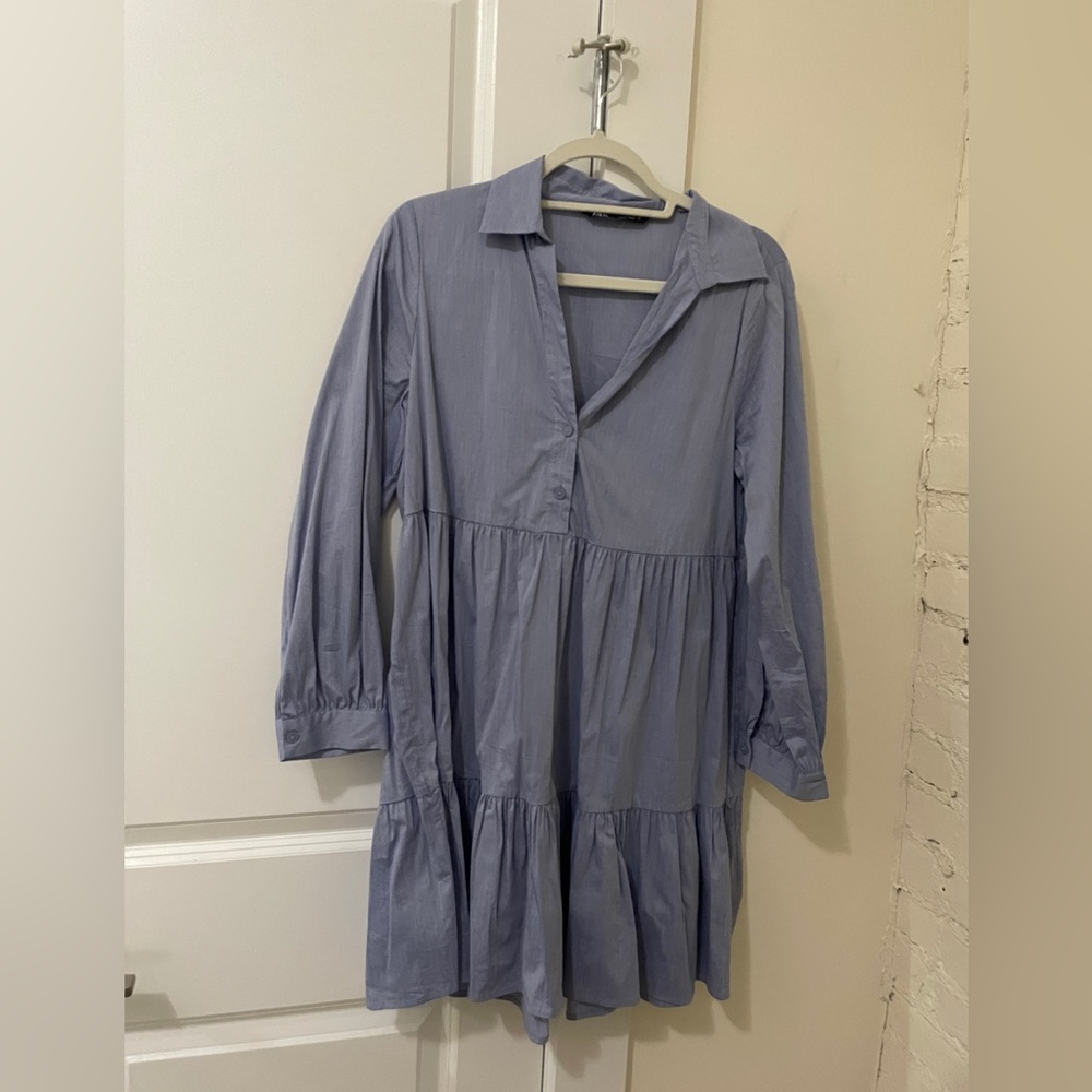 Blue Zara dress!